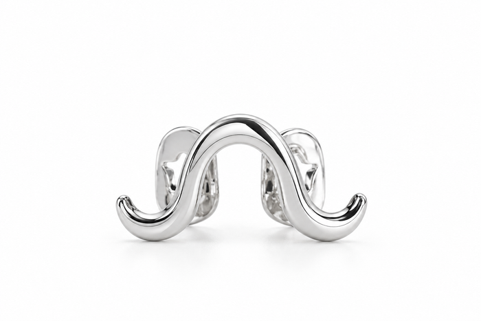 Grillz Silver and Gold Premium – Moustache Edition