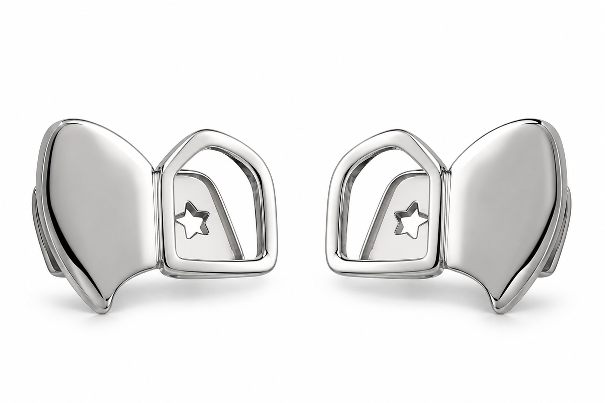 Grillz Premium Chrome Étoile – Design Argenté