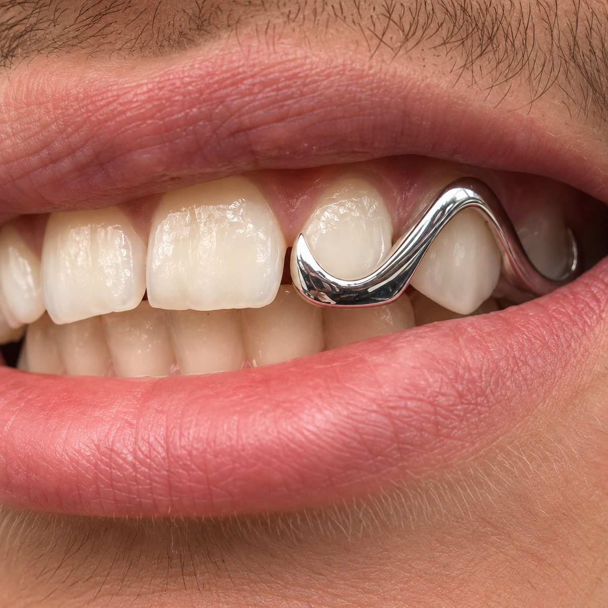 Grillz Silver and Gold Premium – Moustache Edition