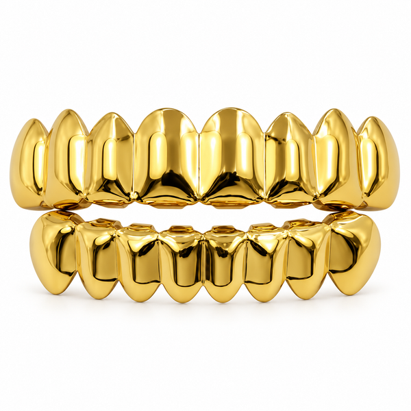 Grillz Chrome Premium – Full Set Silver