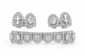 Grillz Gold Premium – Iced Cross Diamond Set