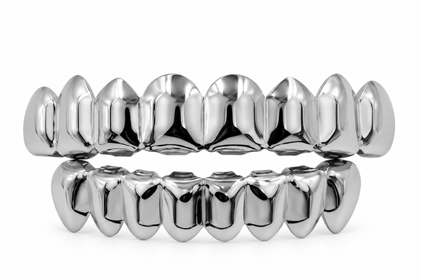 Grillz Chrome Premium – Full Set Silver